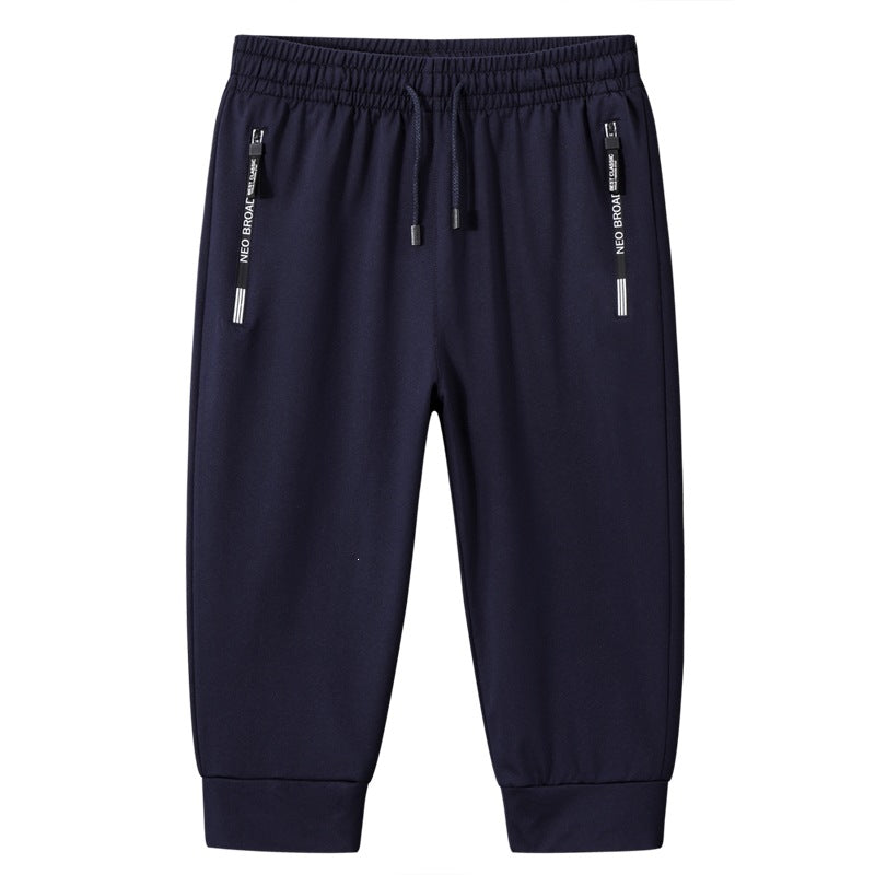 Herren Sportliche Jogginghose mit Reißverschluss-Taschen Drune
