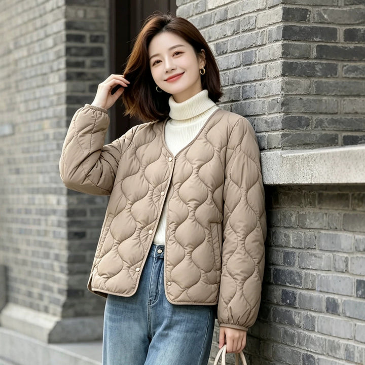 Damen Trendige Steppjacke Drune