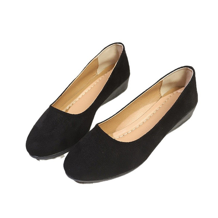 Damen Elegante Slip-On Wedge Loafers Drune