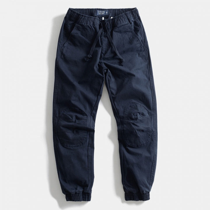 Herren Cargo-Hose mit elastischem Bund, praktischen Taschen und verstärkten Knien Drune