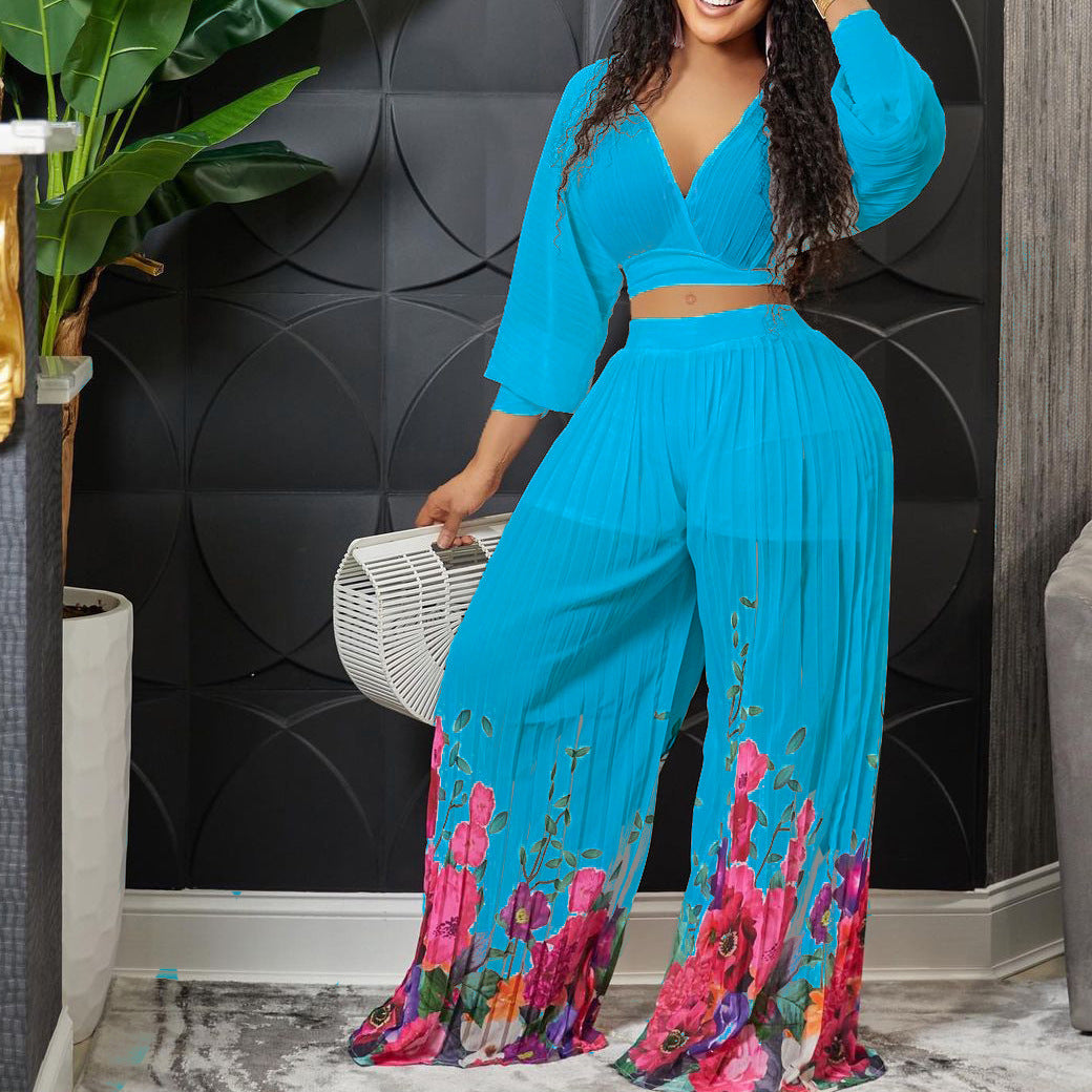 Damen Jumpsuit mit floralem Design Drune