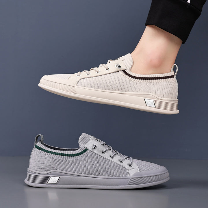 Herren Leichter gestrickter Low-Top-Sneaker mit sockenhaftem Schaft und dämpfender EVA-Sohle Drune