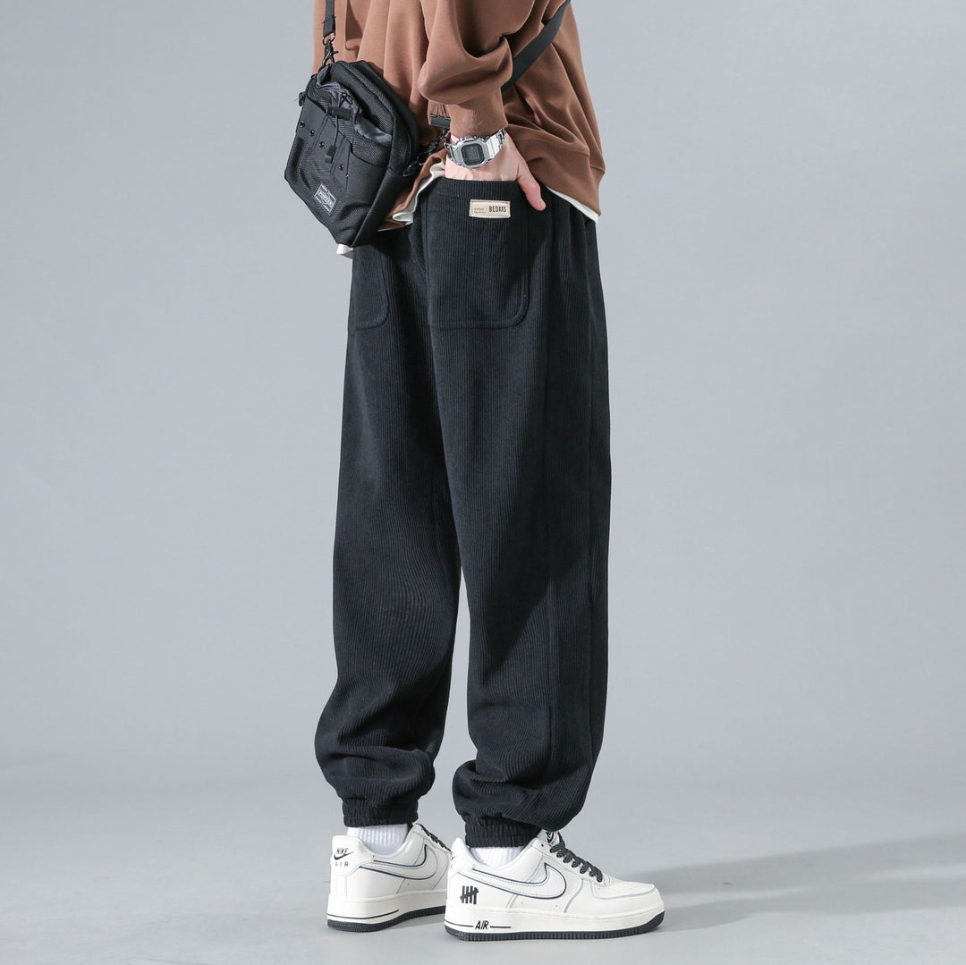 Herren Bequeme Kordhose