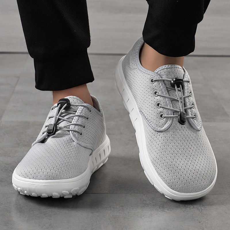 Damen Leichter Freizeit-Sneaker mit Schnellzug-Kordel, perforiertem Mesh & stoßdämpfender Laufsohle Drune