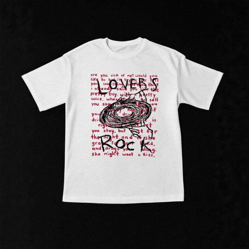 Damen Grafik T-Shirt mit kreativem Schriftzug und lässigem Schnitt Drune