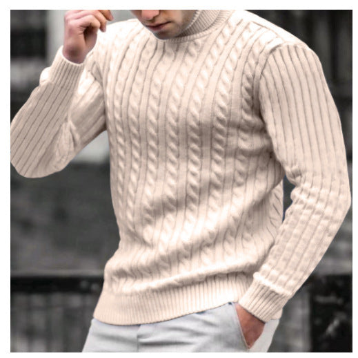 Herren Rollkragenpullover aus komfortabler Strickqualität Drune