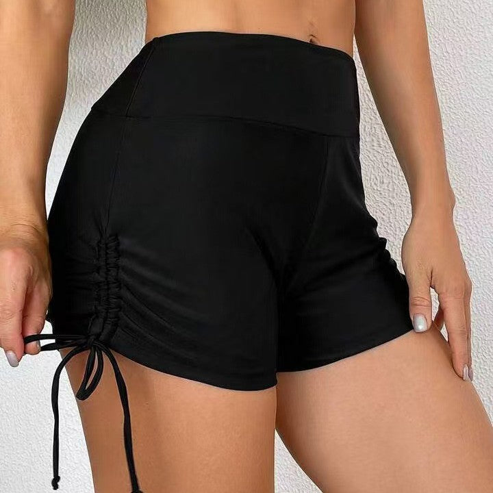 Damen Sportliche Badeshorts mit verstellbaren Seitenschnürungen Drune