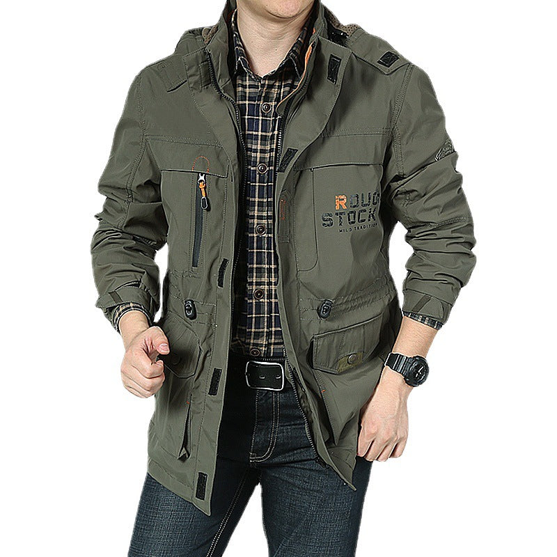 Herren Praktische Multifunktionsjacke Drune