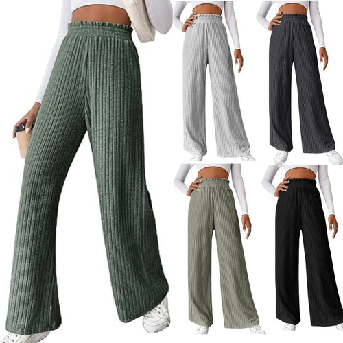 Drune | Lockere gestrickte lange Hose