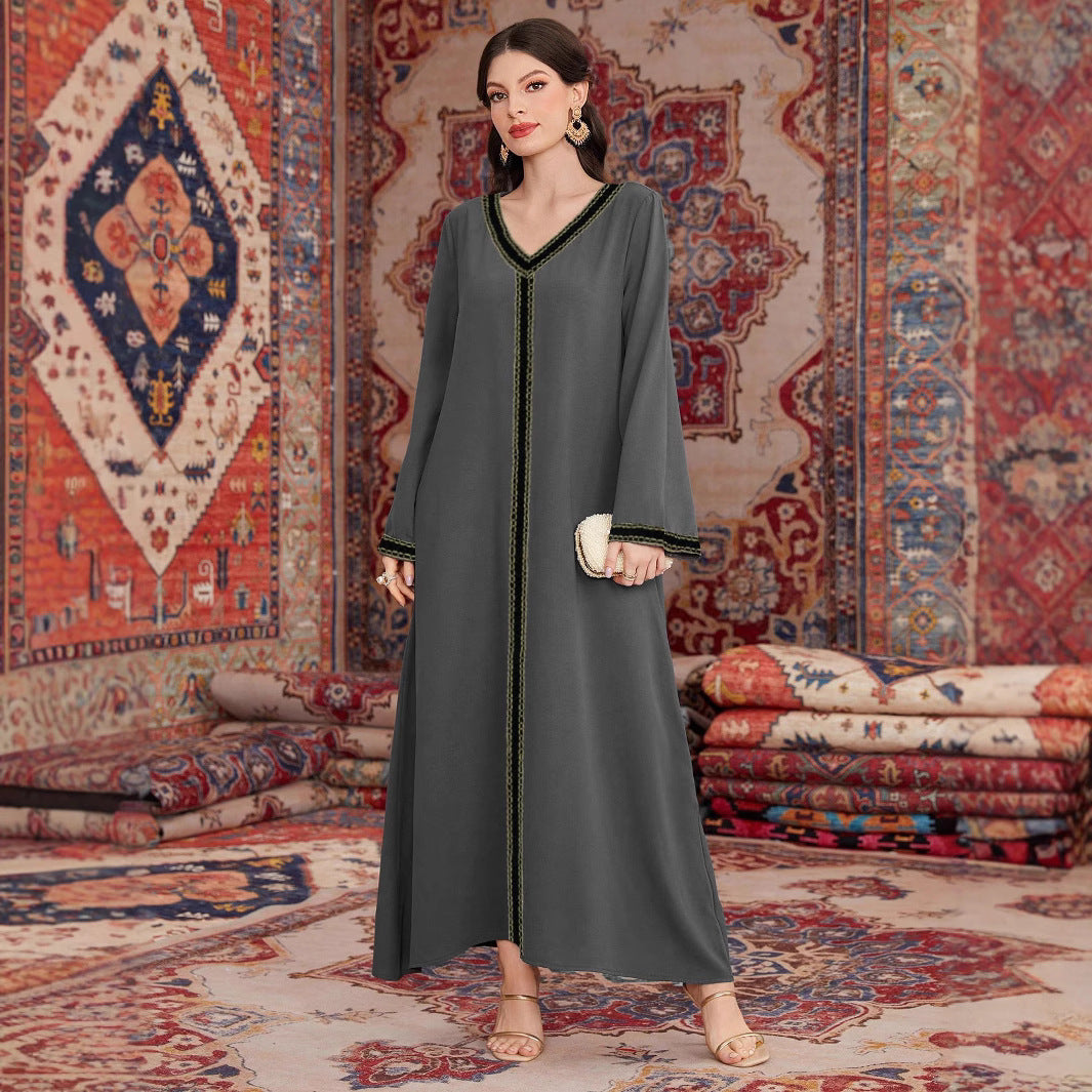 Damen Dekoratives Maxikleid Drune