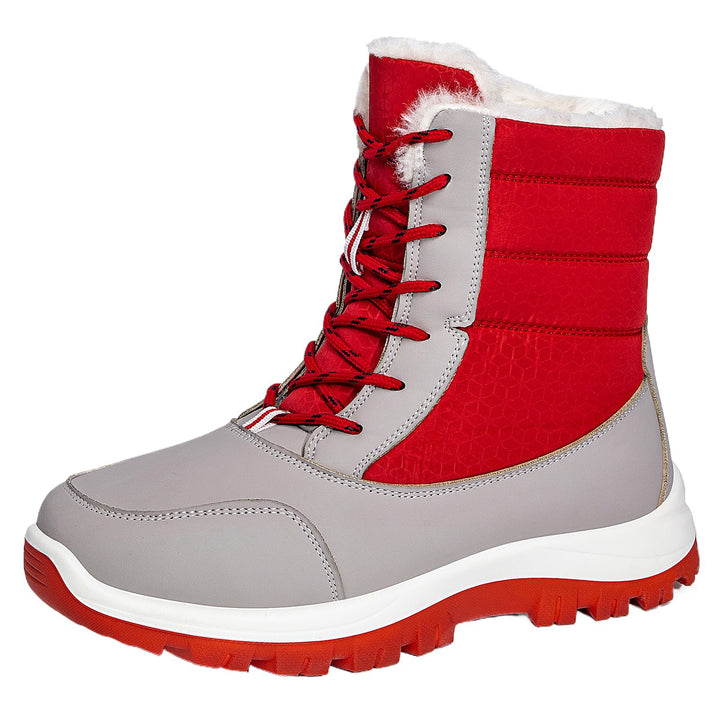 Damen Winterstiefel mit kuscheligem Kunstfellfutter und rutschfester Sohle Drune