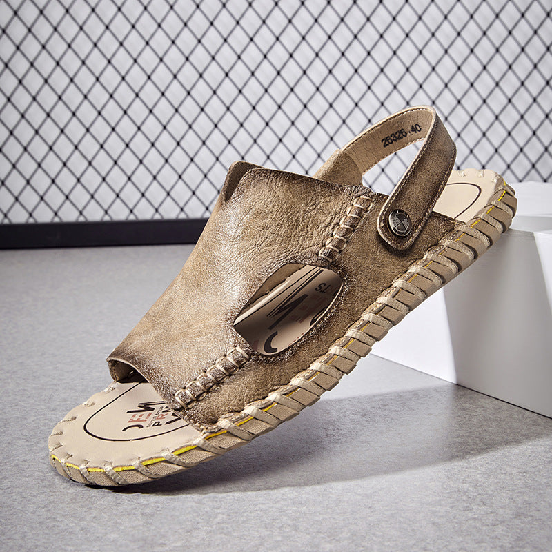 Herren Komfortable Freizeitsandalen mit verstellbarem Riemen Drune