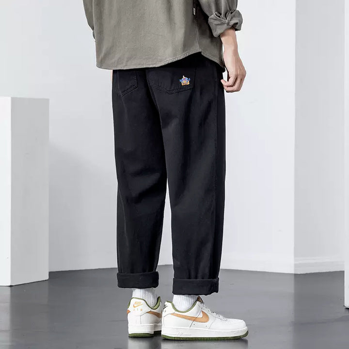 Herren Lockere Chino-Hose Drune