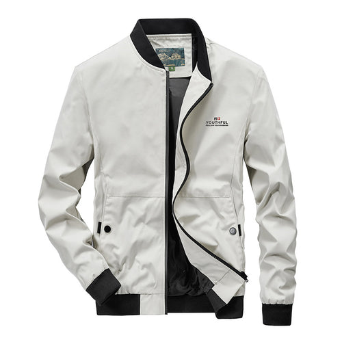 Herren Sportliche Bomberjacke mit hohen Taschen Drune