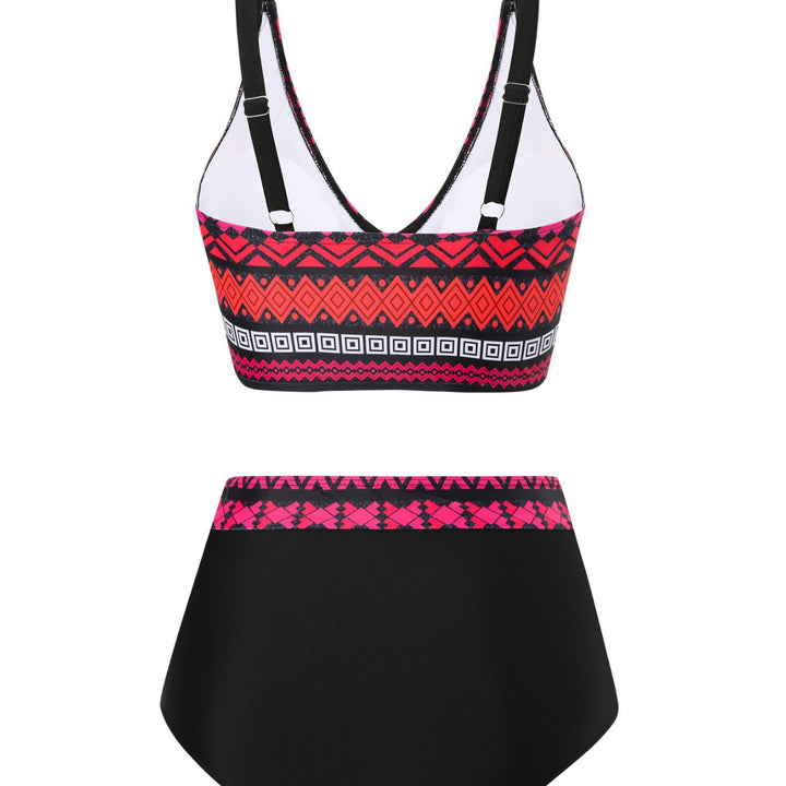 Damen Sportlicher Bikini Drune