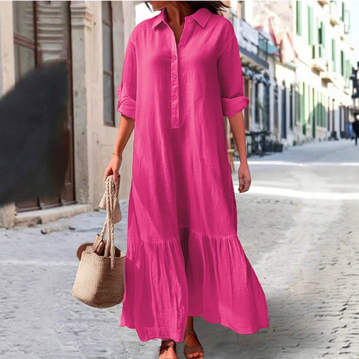 Damen Sommerkleid im lässigen Stil Drune