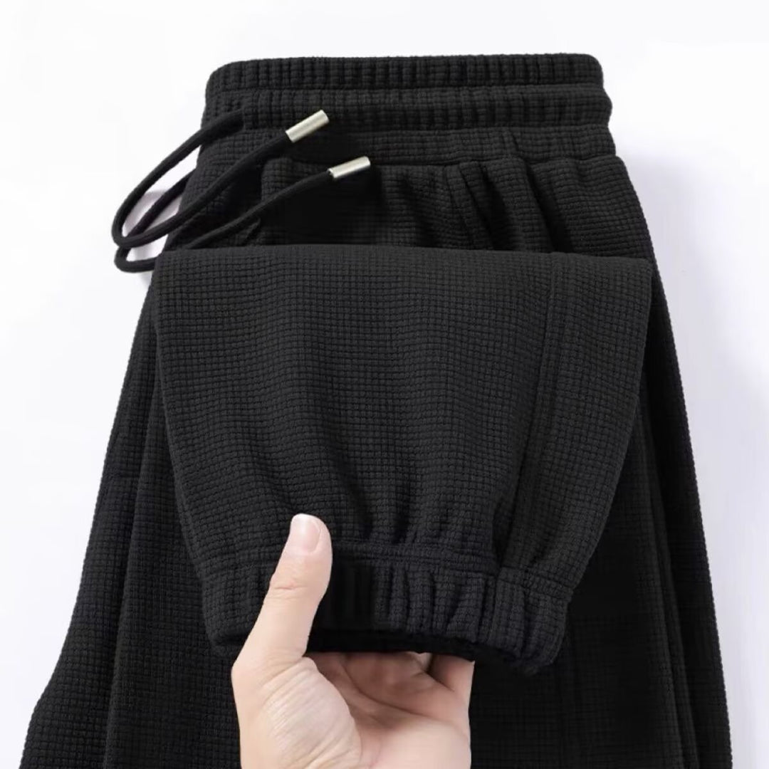 Herren Sportliche Sweatpants mit strukturiertem Material Drune