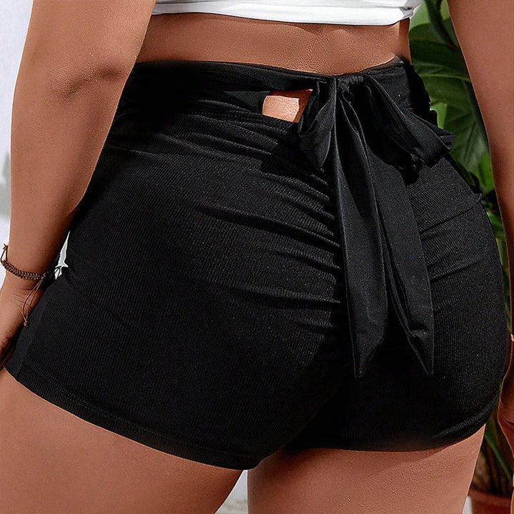 Damen Sportliche Badeshorts mit elastischem Bund und praktischen Taschen Drune