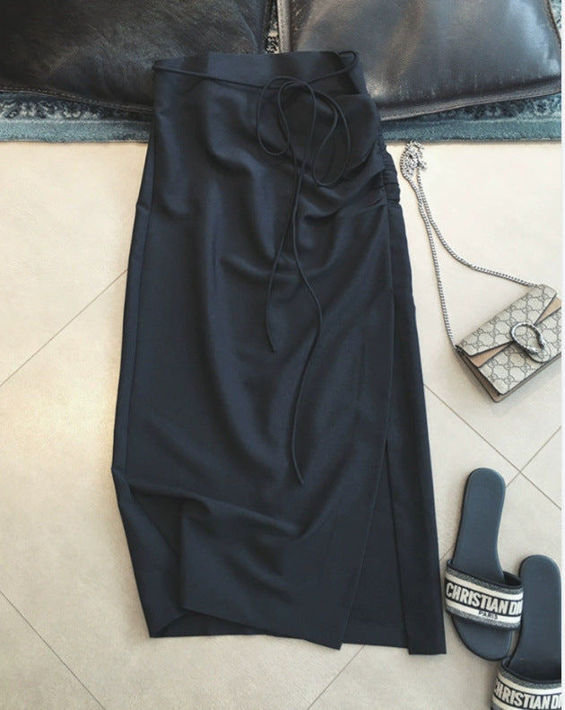 Damen Eleganter Maxi-Rock Drune