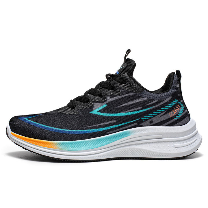 Herren Hochdämpfende Laufschuhe mit atmungsaktivem Obermaterial und flexiblem Design Drune
