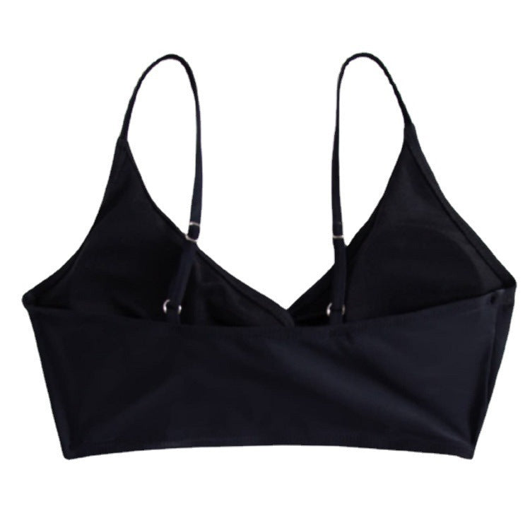 Damen Crop-Bikinioberteil mit raffiniertem Knotendesign Drune