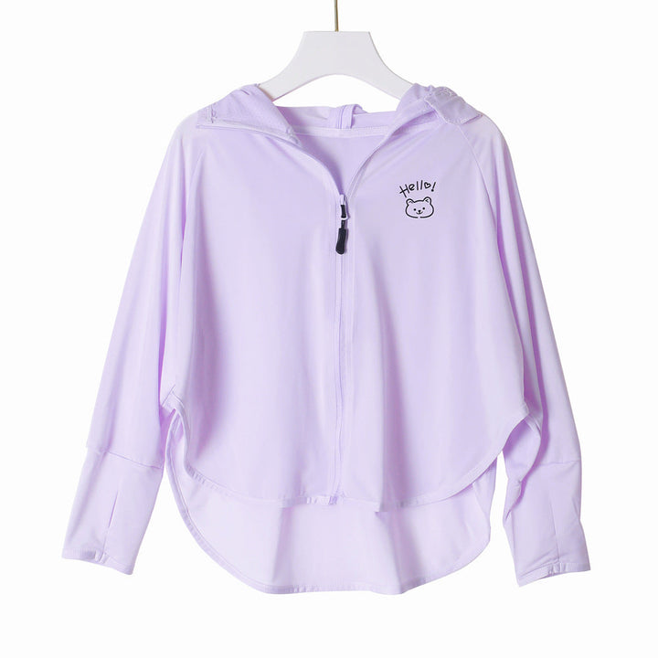 Damen Leichte Sportjacke mit Kapuze und atmungsaktiven Eigenschaften Drune