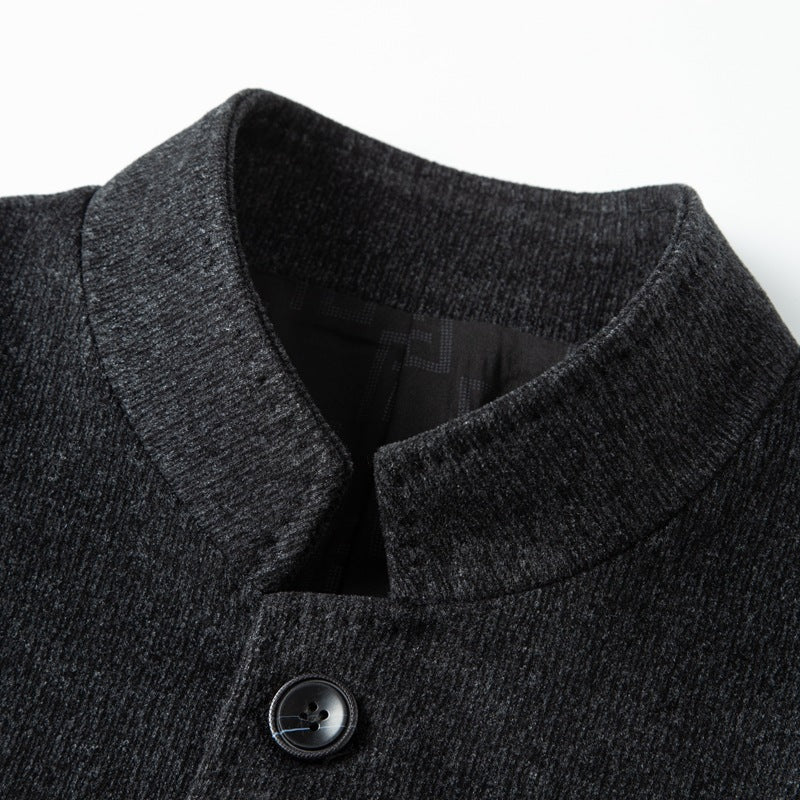 Herren Modische Wolljacke Drune