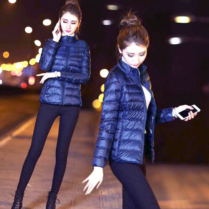 Damen Leichte und warme Steppjacke Drune