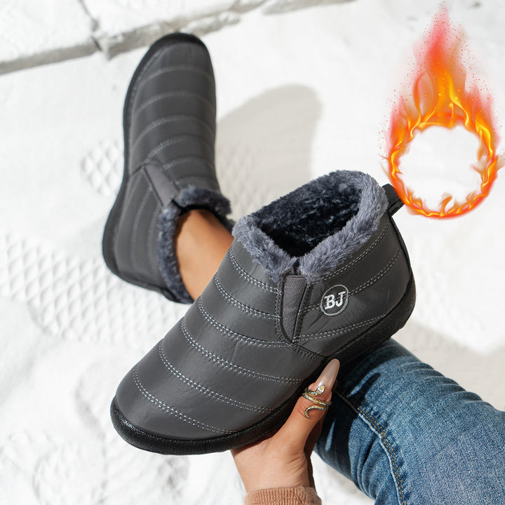 Damen Komfortable Winterboots mit kuscheligem Futter und rutschfester Sohle Drune