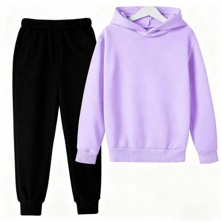 Unisex nan komfortables Hoodie und Jogger Set aus French Terry mit elastischem Bund und Rippbündchen Drune
