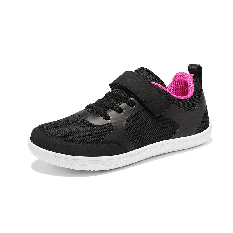 Unisex nan leichte Mesh-Sneaker mit elastischem Schnürsystem, Klettverschluss und EVA-Zwischensohle Drune