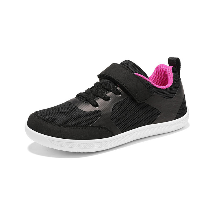 Unisex nan leichte Mesh-Sneaker mit elastischem Schnürsystem, Klettverschluss und EVA-Zwischensohle Drune
