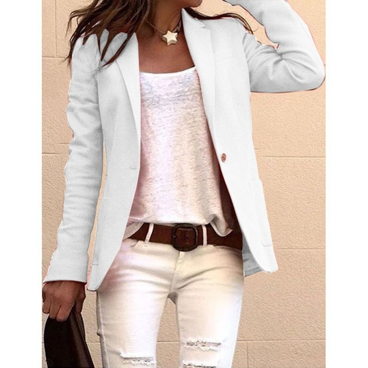 Damen moderner Blazer mit schmalem Schnitt und elegantem Detail Drune