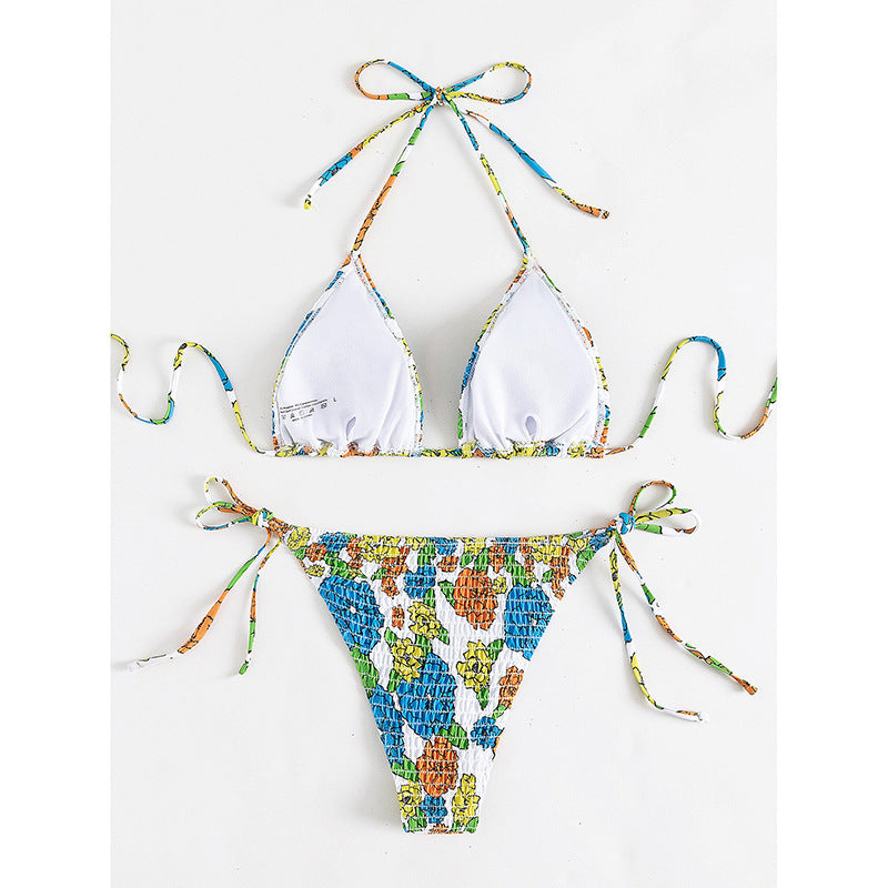 Damen Raffinierter Triangelbikini Drune
