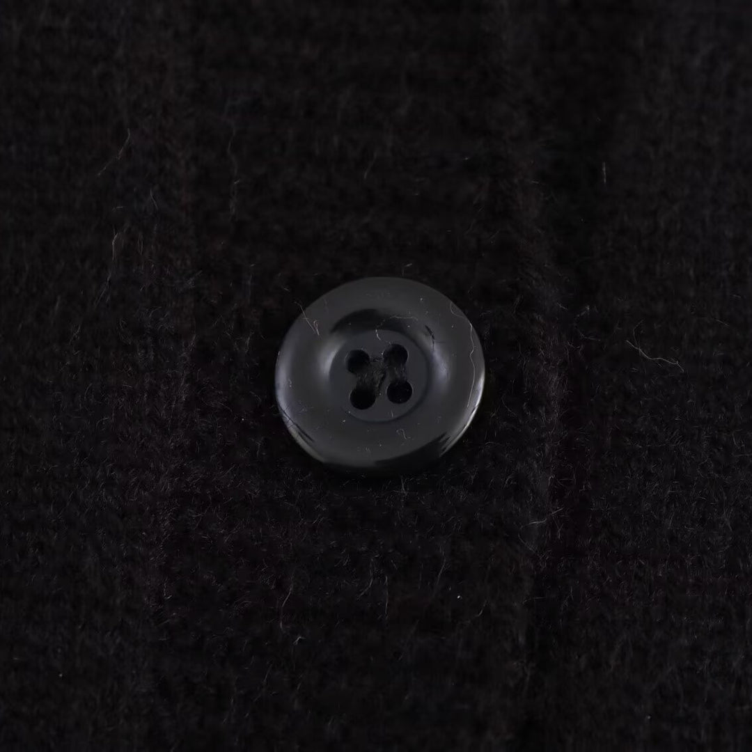 Damen Strickcardigan mit verspielten Tierintarsien und 3D‑Applikationen Drune