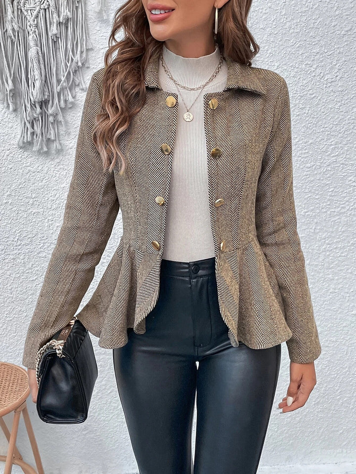 Damen Modische Blazerjacke
