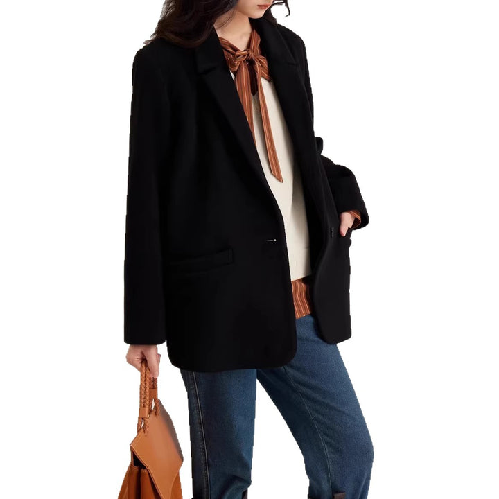 Damen elegante Blazerjacke Drune