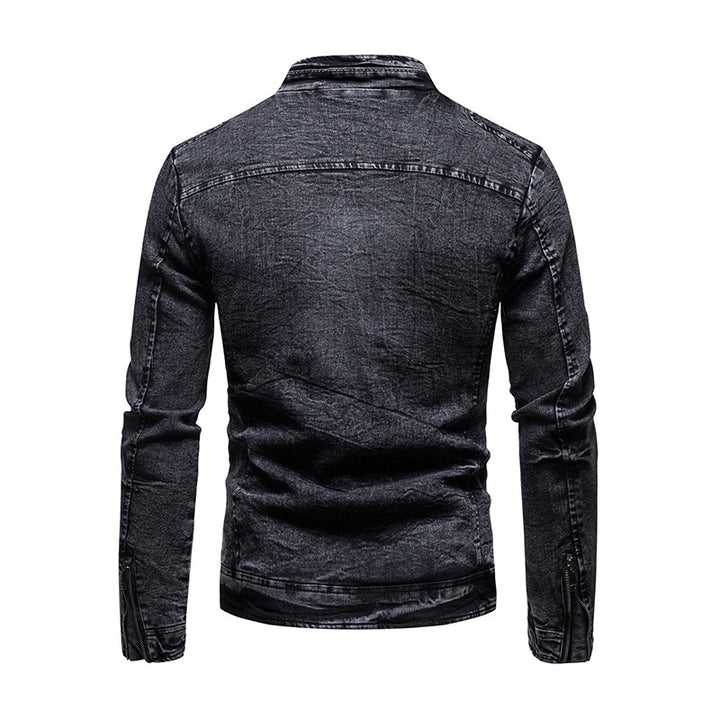 Herren Modische Jeansjacke Drune