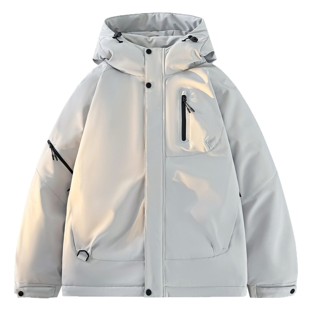 Herren Fleecegefütterte Outdoorjacke Drune