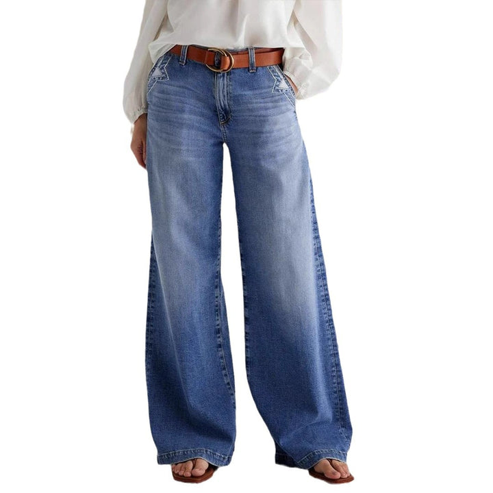 Damen weite Jeanshose Drune