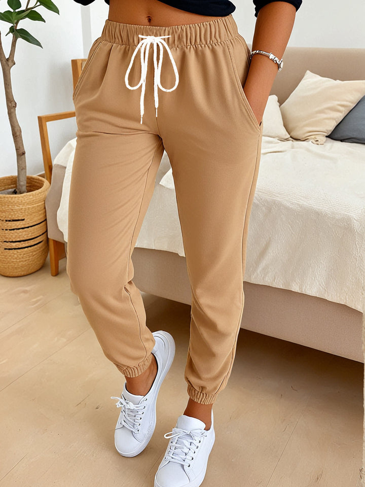 Damen Sportliche Freizeithose Drune