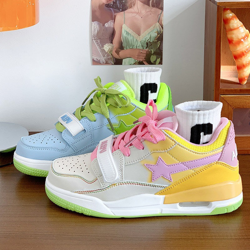 Damen Sportliche Sneakers mit atmungsaktiver Dämpfung Drune