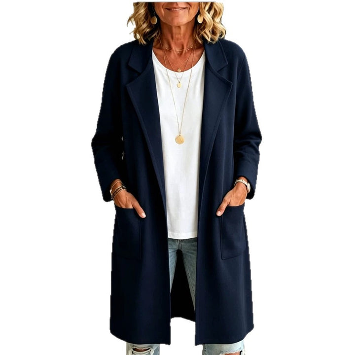 Damen Modischer Langer Cardigan Drune