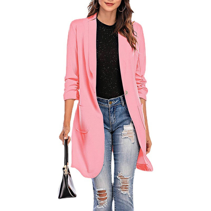 Damen Stretchiger Blazer mit modernem Schnitt und Taschen Drune