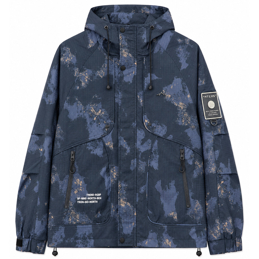 Herren Funktionale Camouflagejacke Drune