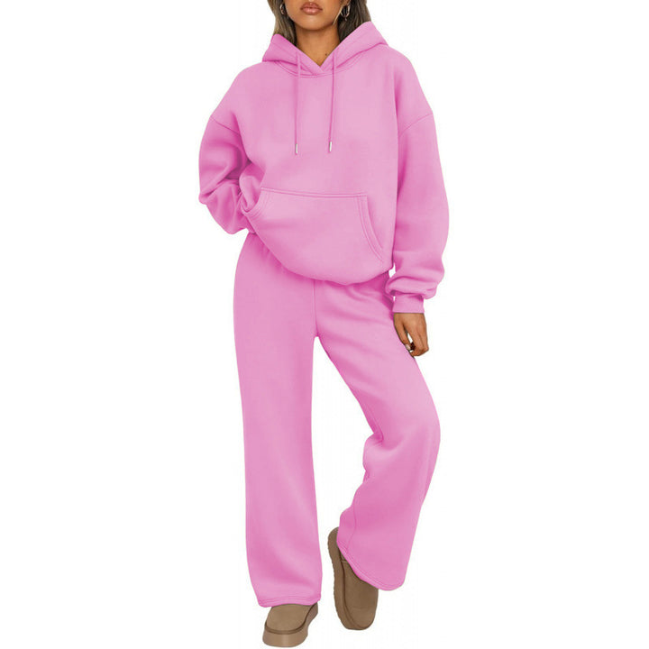 Damen Bequemer Oversized Jogginganzug Drune