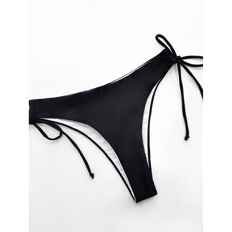 Damen Triangel-Bikini mit hohem Komfort und verspielten Bindebändern Drune