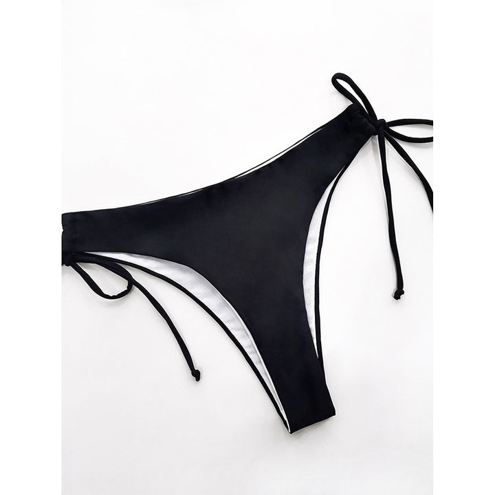 Damen Triangel-Bikini mit hohem Komfort und verspielten Bindebändern Drune