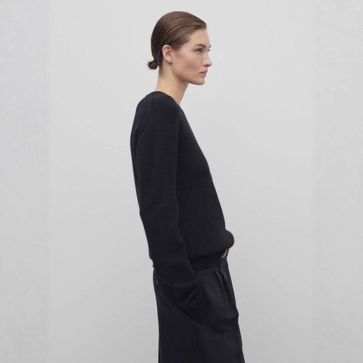 Damen Feiner Strickpullover aus hochwertiger Wolle Drune