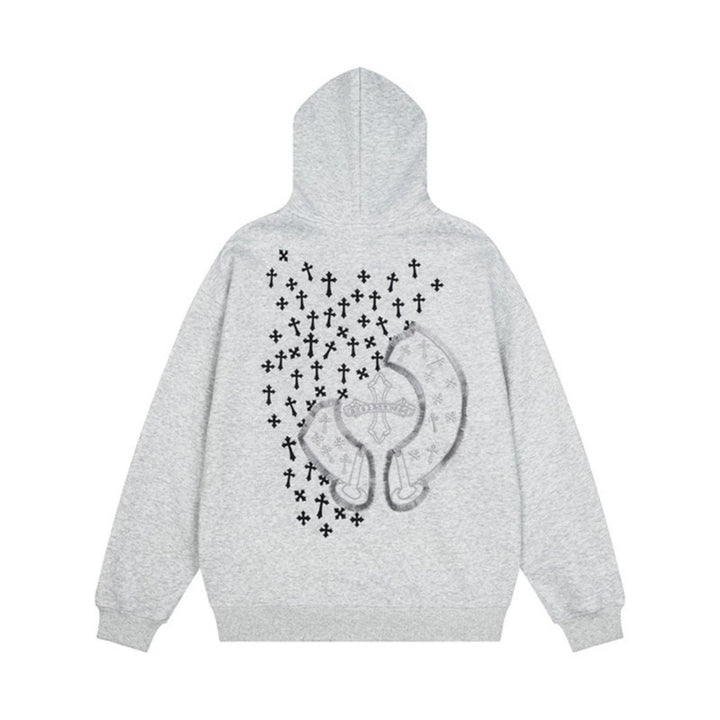 Damen Kapuzensweatshirt Drune